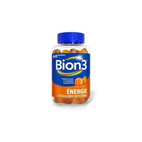 Bion Energie Arôme Orange 60 Gommes