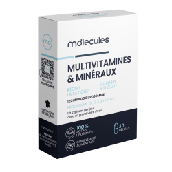 Molecules Multivitamines & Minéraux 30 Gélules