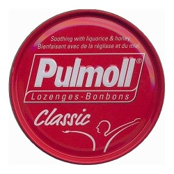 Pulmoll pastilles à sucer classic rouge 75g
