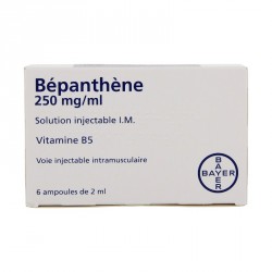 Bepanthene Solution injectable 250 mg/ml 6 ampoules 2ml